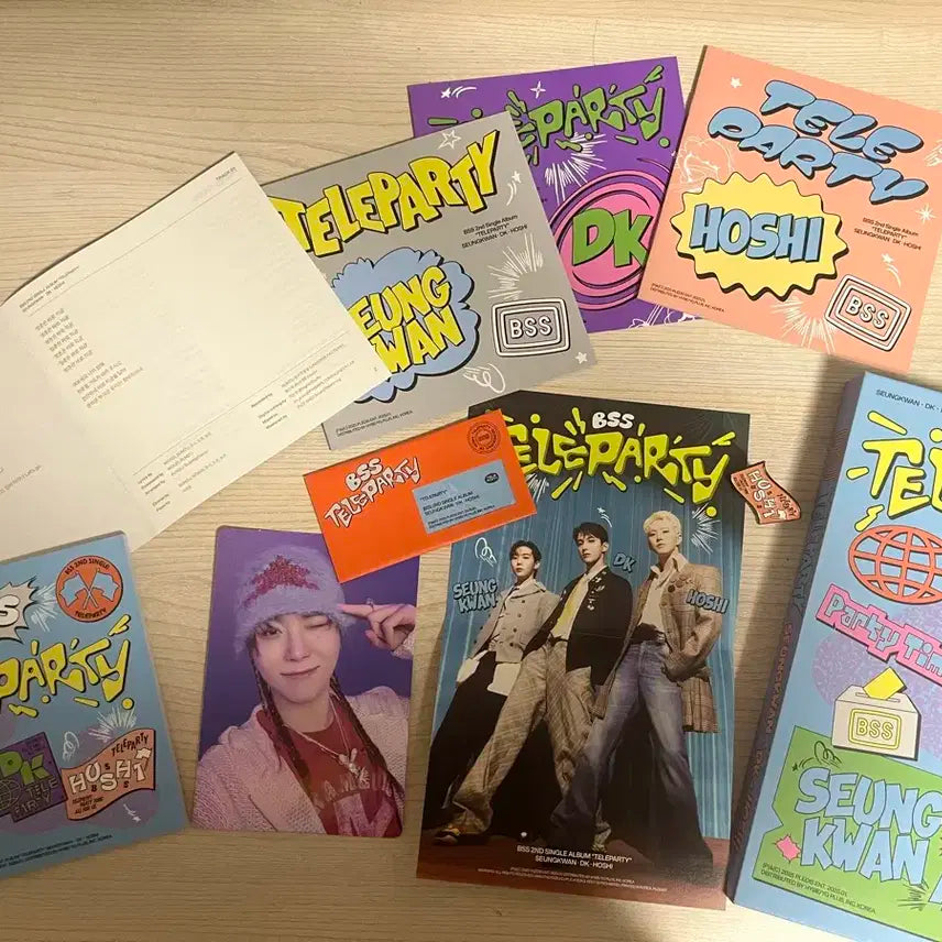 세븐틴 BSS Teleparty 앨범 포카제외
