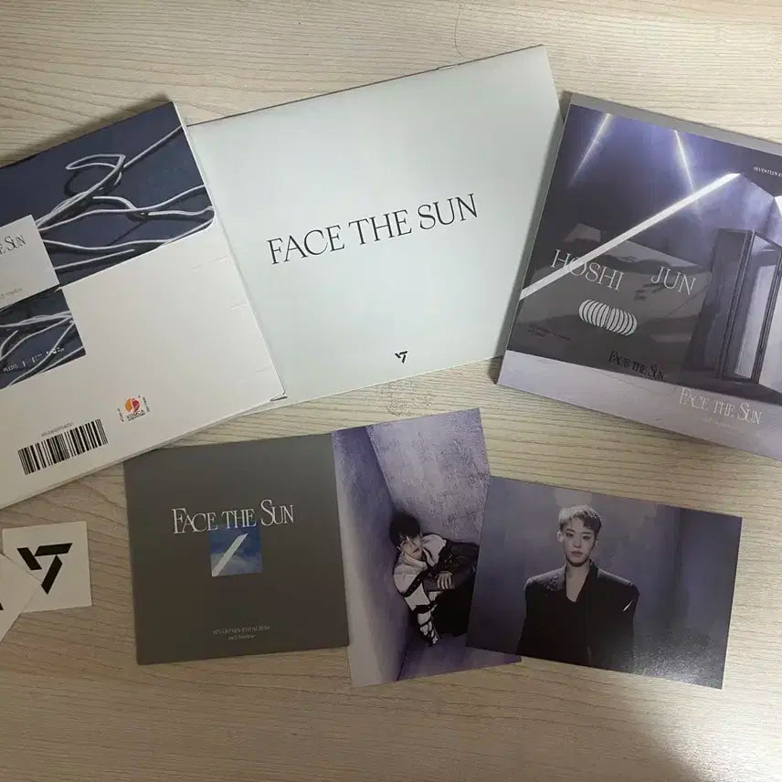 세븐틴 Face the Sun 앨범 포카제외 풀세트
