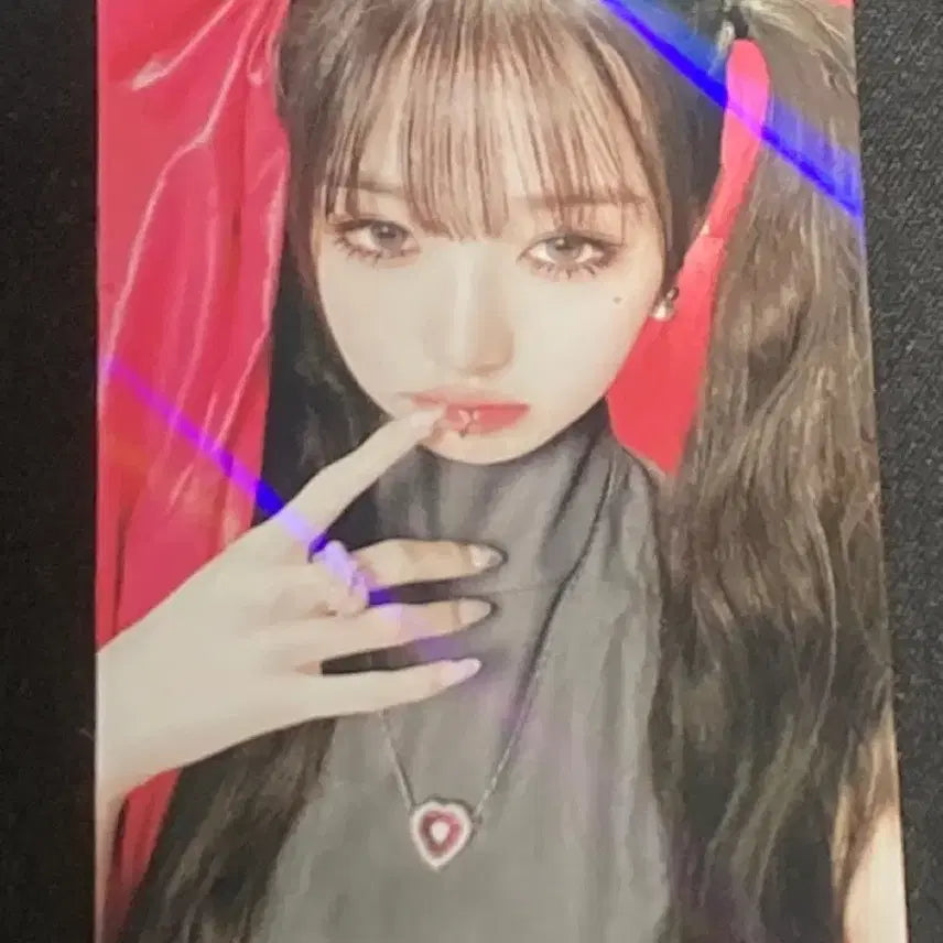 장원영 MINE KMS 포카