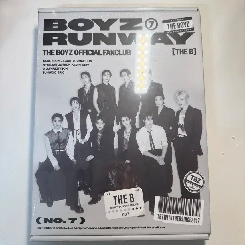 더보이즈 더비 7기 멤버십 키트