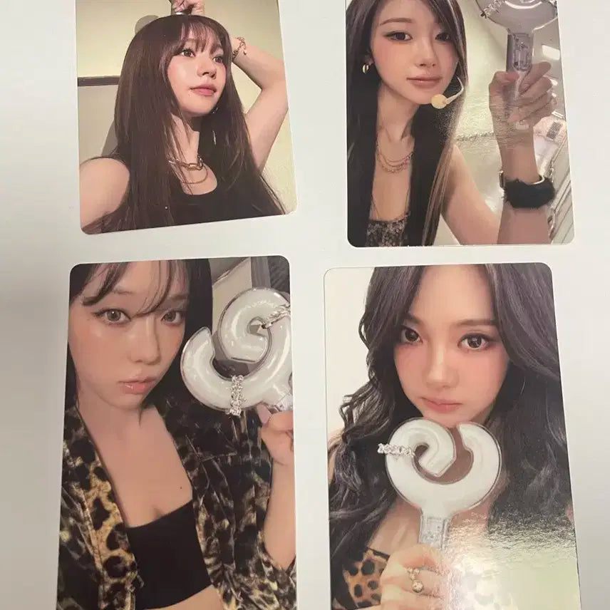 에스파 응원봉 포카 일괄