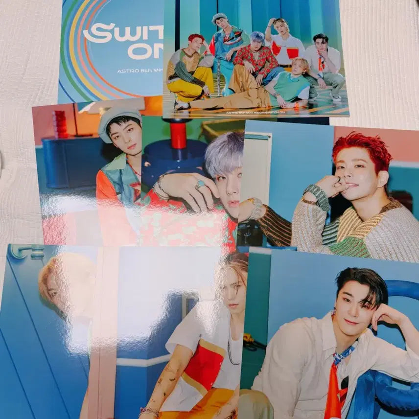 스위치온 팝업 LP 포스터 세트