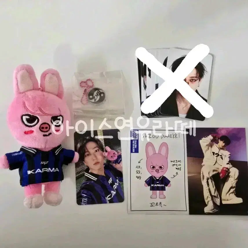 skz 카르마 스키주 돼끼 창빈 세트