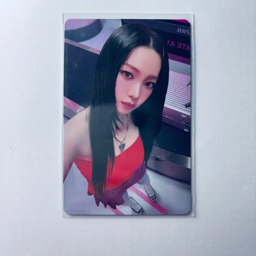 에스파 hot mess 핫매스 카리나 앨범포카