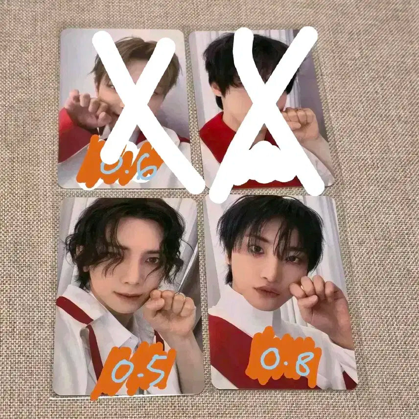 에이티즈 애니티즈인더콜링 10만원 특전 포카 ateez pc 100k