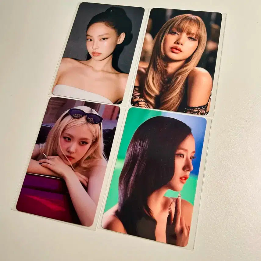 블랙핑크 데드라인 고양콘 콘서트 md 포카 멤버 전원