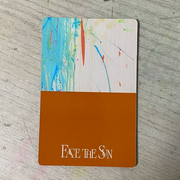 세븐틴 도겸 face the sun 포카