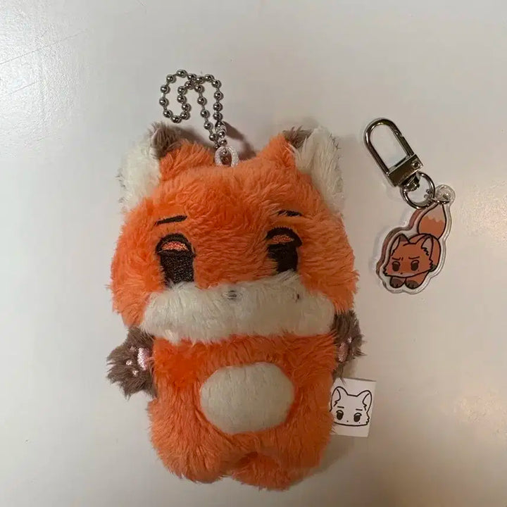 에스파 윈터 인형 여우직직이 여직이+키링