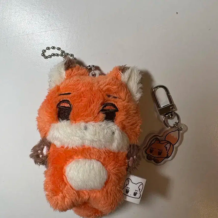 에스파 윈터 인형 여우직직이 여직이+키링