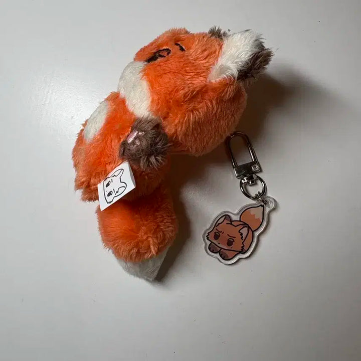 에스파 윈터 인형 여우직직이 여직이+키링
