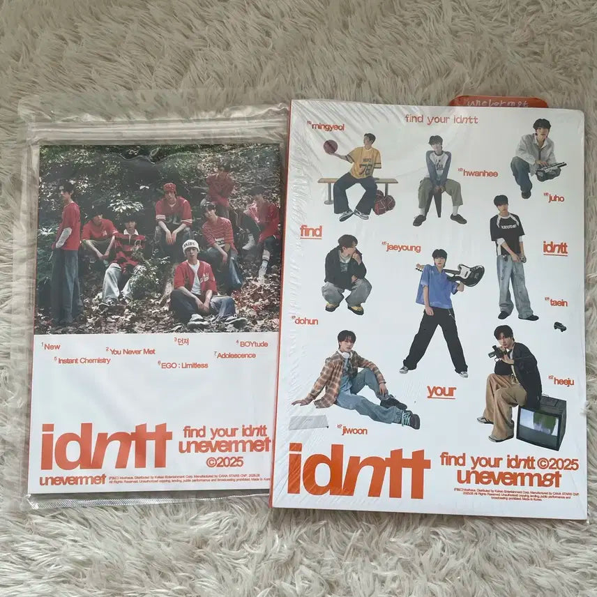 idntt unevermet 앨범 미개봉 세트