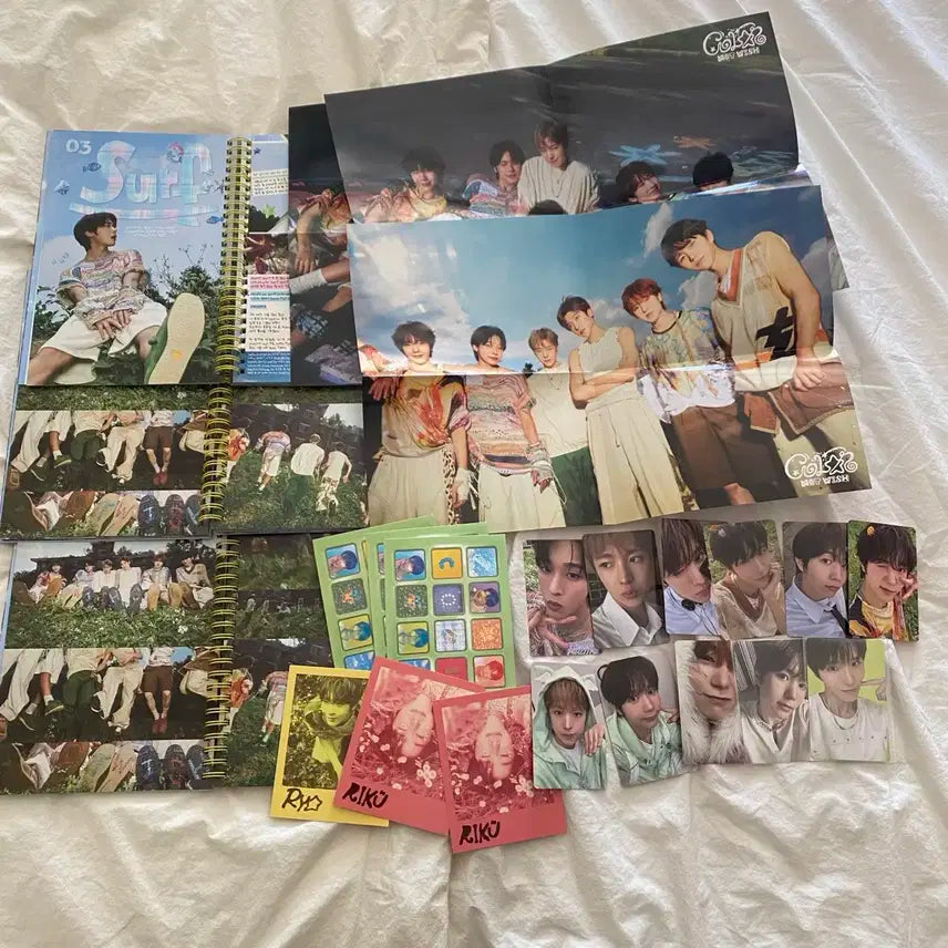nct wish color 개봉앨범 포토북 포카 폴라 포스터 포함 풀구성