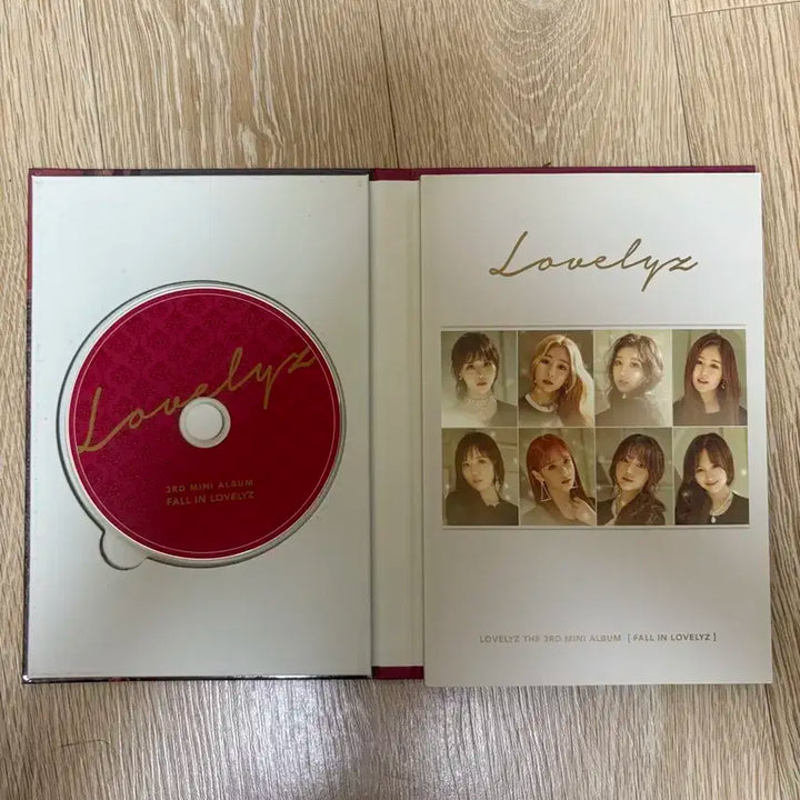 러블리즈 Fall in Lovelyz 친필 싸인 앨범 비매 품