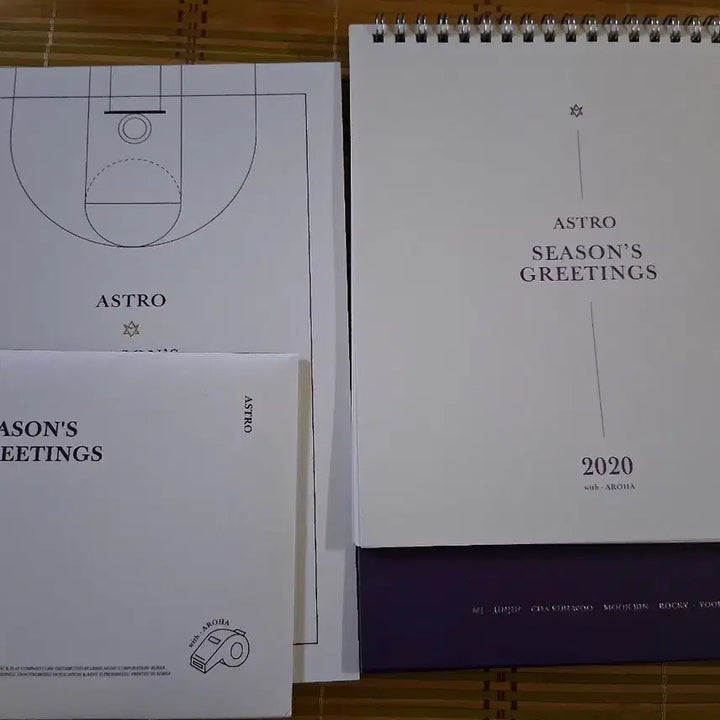 아스트로 2020 시즌그리팅 refreshing 버젼 개봉