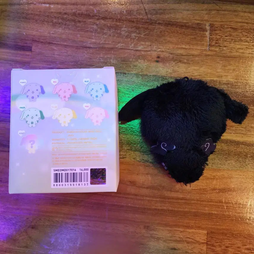 (미개봉품) 엔시티위시 컬러 팝업 엠디 랜덤 위시돌 인형 료 스페셜 검정