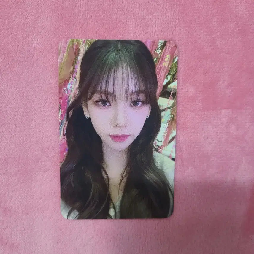 에스파 팝업 카리나 키링 포카