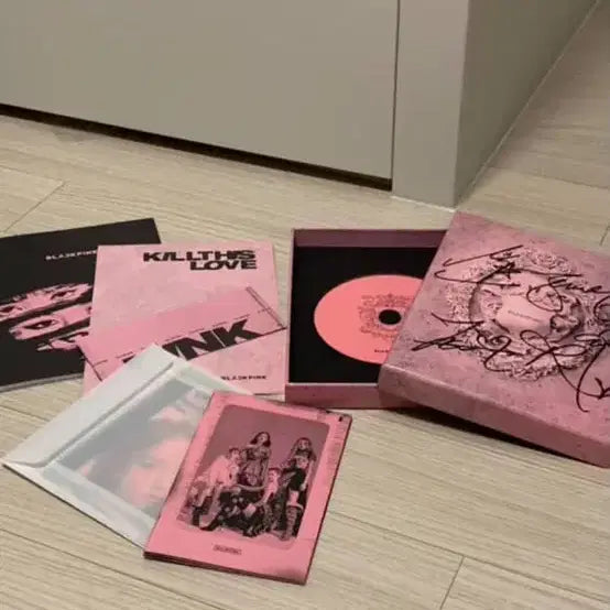 블랙핑크 킬디스러브 친필사인 앨범
