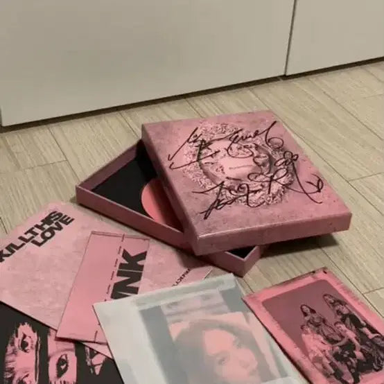 블랙핑크 킬디스러브 친필사인 앨범