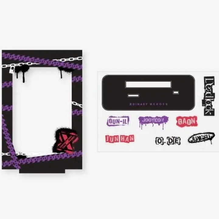 엑디즈 데드락 아크릴 포토카드 스탠드 미사용 양도 (포카 포함)