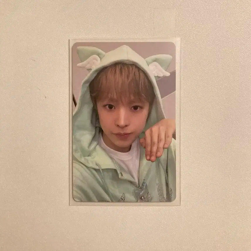 엔시티 위시 유우시 컬러 앨범 초회한정반 포토카드 포카