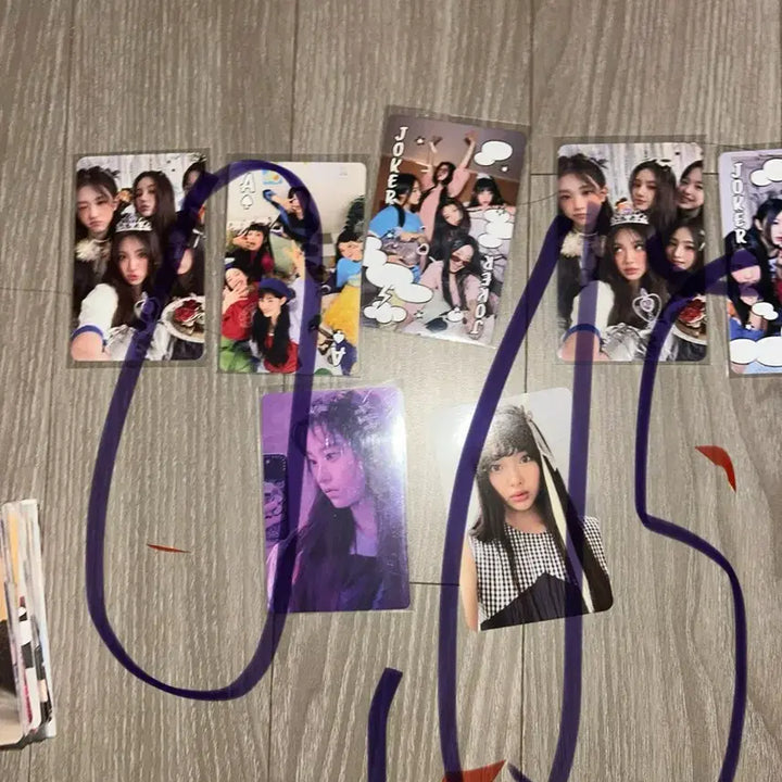 뉴진스 굿즈 포카 시그 DVD