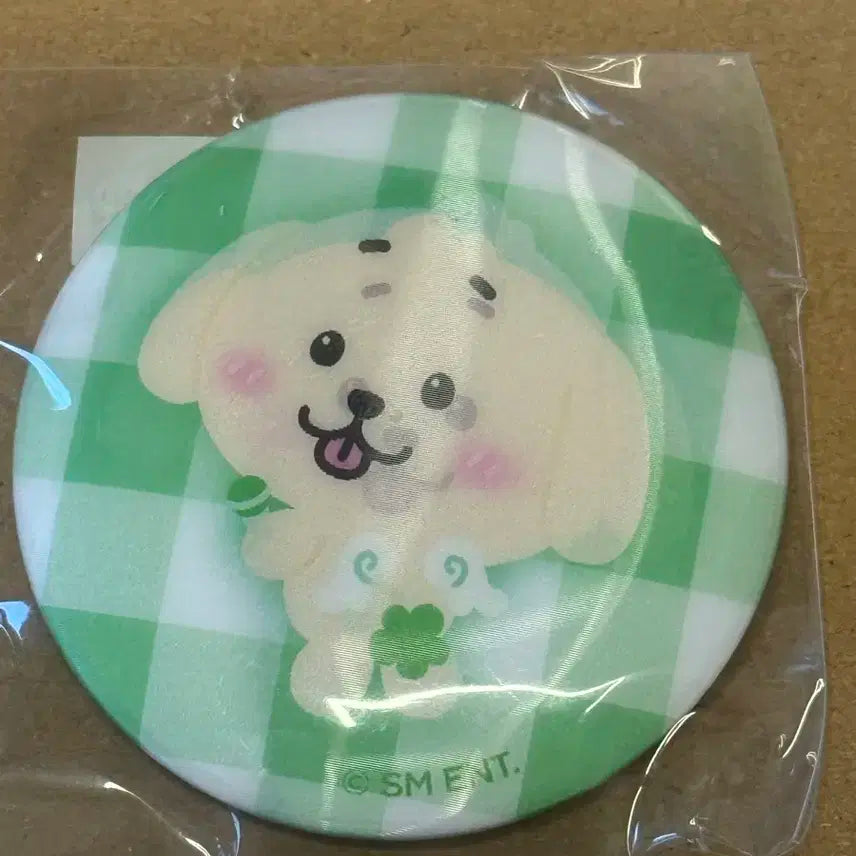 엔시티위시 팝업 가챠 댕트리버 뱃지