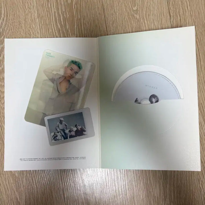 WINNER Our Twenty For 친필 싸인 앨범 CD 비매 품