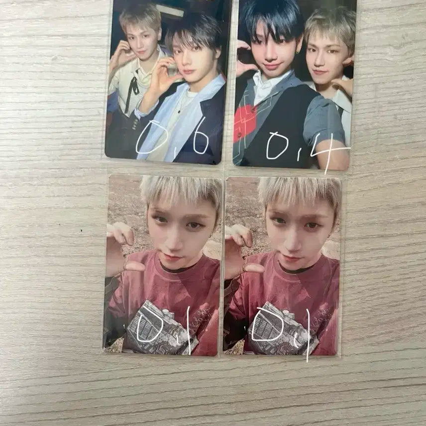 보넥도 일본앨범 BOYLIFE 유닛포카 & 리우 포카 양도합니다