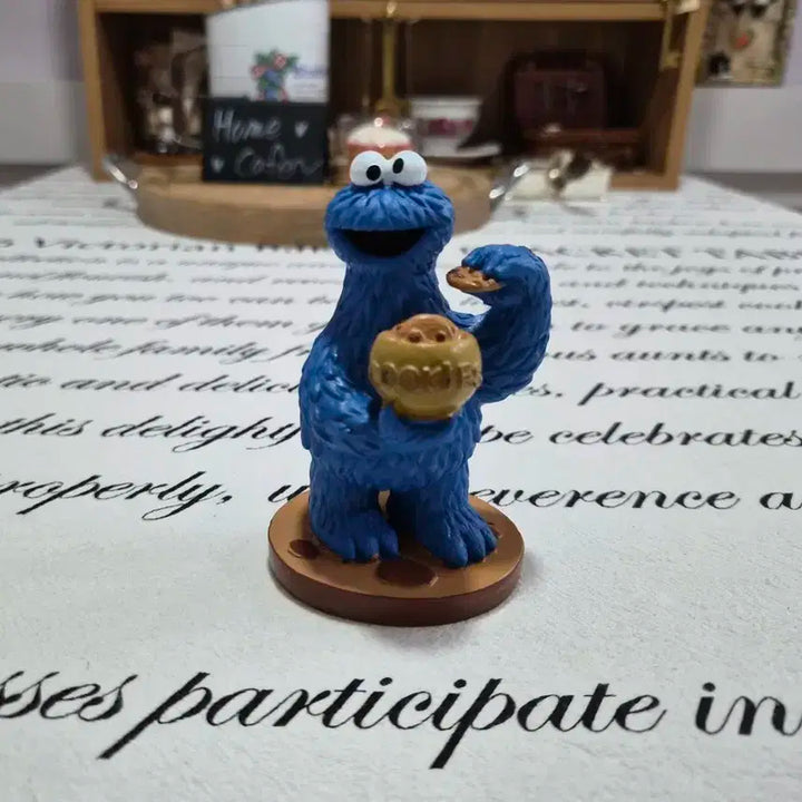 세서미 스트리트 쿠키몬스터 피규어