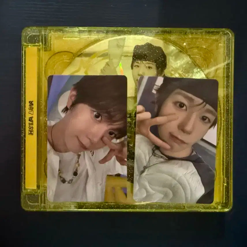 엔시티위시 컬러 쥬얼 료 위버스 특전 포카 세트