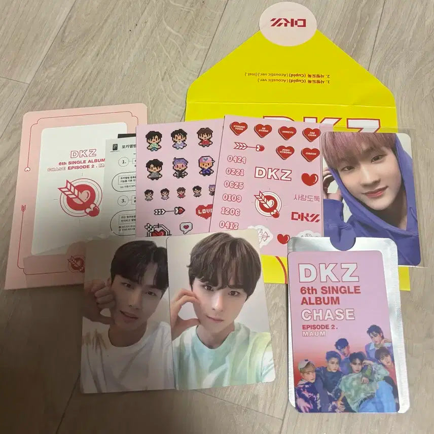 dkz 싱글 6집 포카앨범