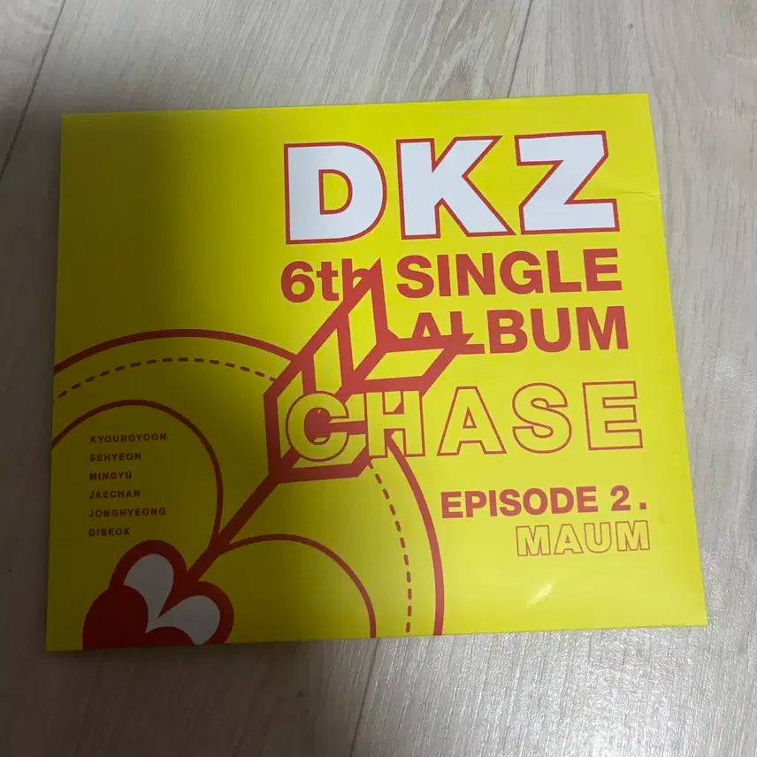 dkz 싱글 6집 포카앨범