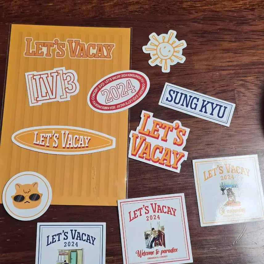 인피니트 김성규 2024 LV3 단독콘서트 MD 스티커