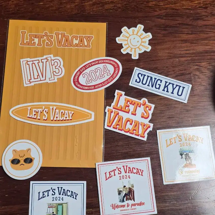 인피니트 김성규 2024 LV3 단독콘서트 MD 스티커