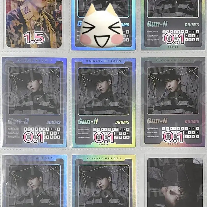 엑디즈 트슛 어부바 클베 베타 립앤폴 트레카 미공포 포카