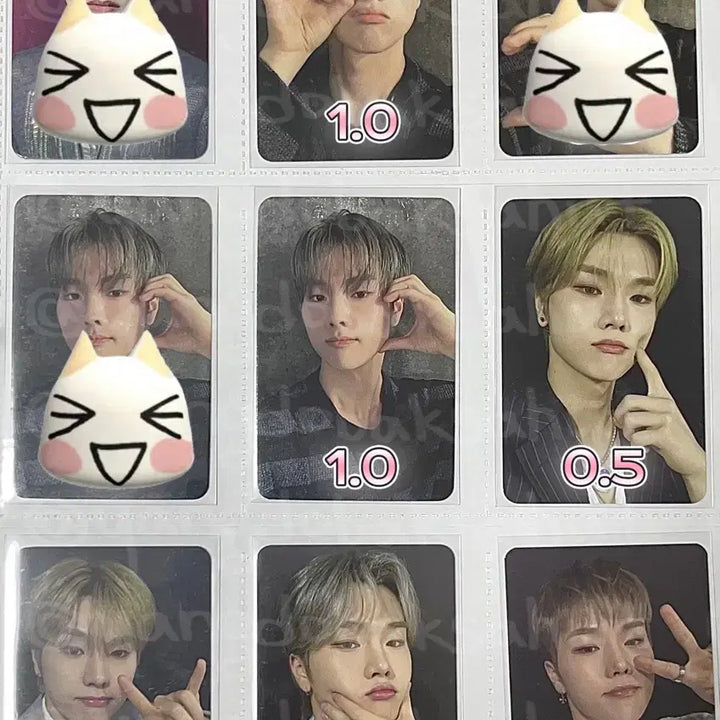 엑디즈 트슛 어부바 클베 베타 립앤폴 트레카 미공포 포카