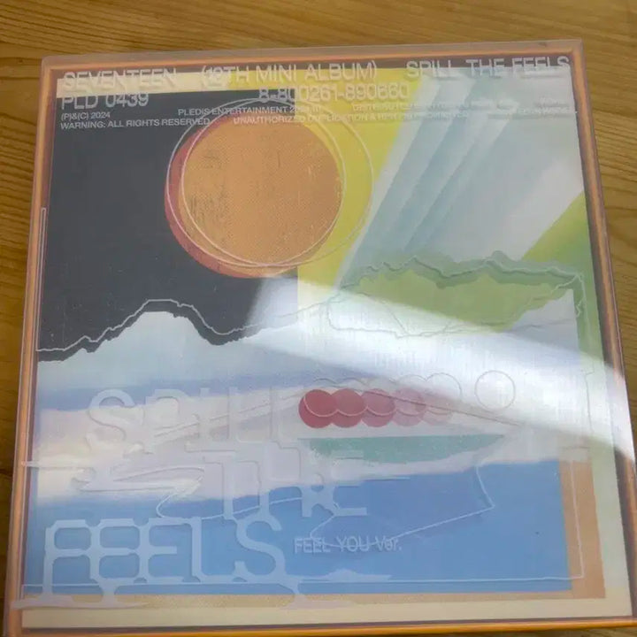 세븐틴 미니 앨범 spill the feels 앨법 팝니다