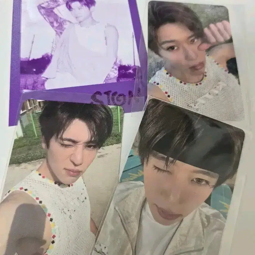 엔시티 위시 시온 포토북 애플뮤직 특전 팝원 5만원 포카 일괄