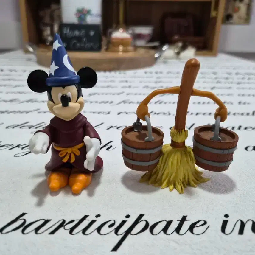 디즈니 미키 판타지아 피규어 세트