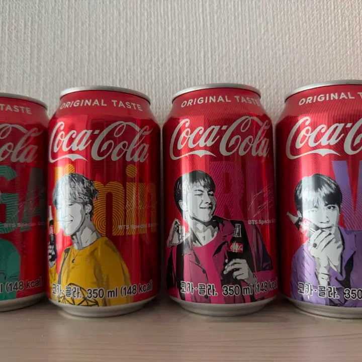 방탄소년단 코카콜라 캔