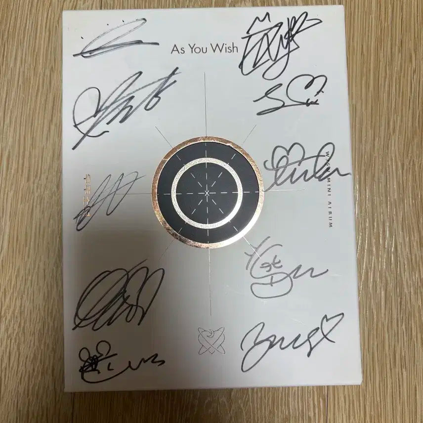 우주소녀 As You Wish 친필 싸인 앨범 CD 비매 품