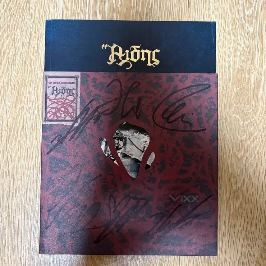 VIXX Hades Signed Album 친필 사인 앨범 비매