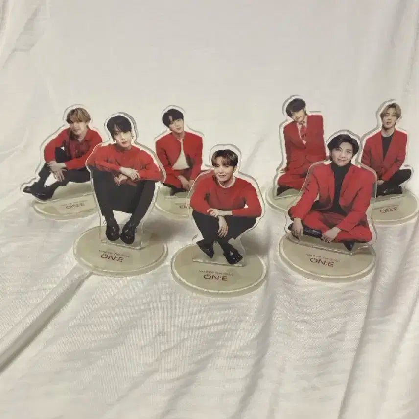 방탄소년단 럭키드로우 아크릴스탠드 풀세트 BTS