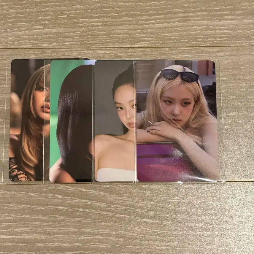 블랙핑크 데드라인 md 포카 4장 일괄