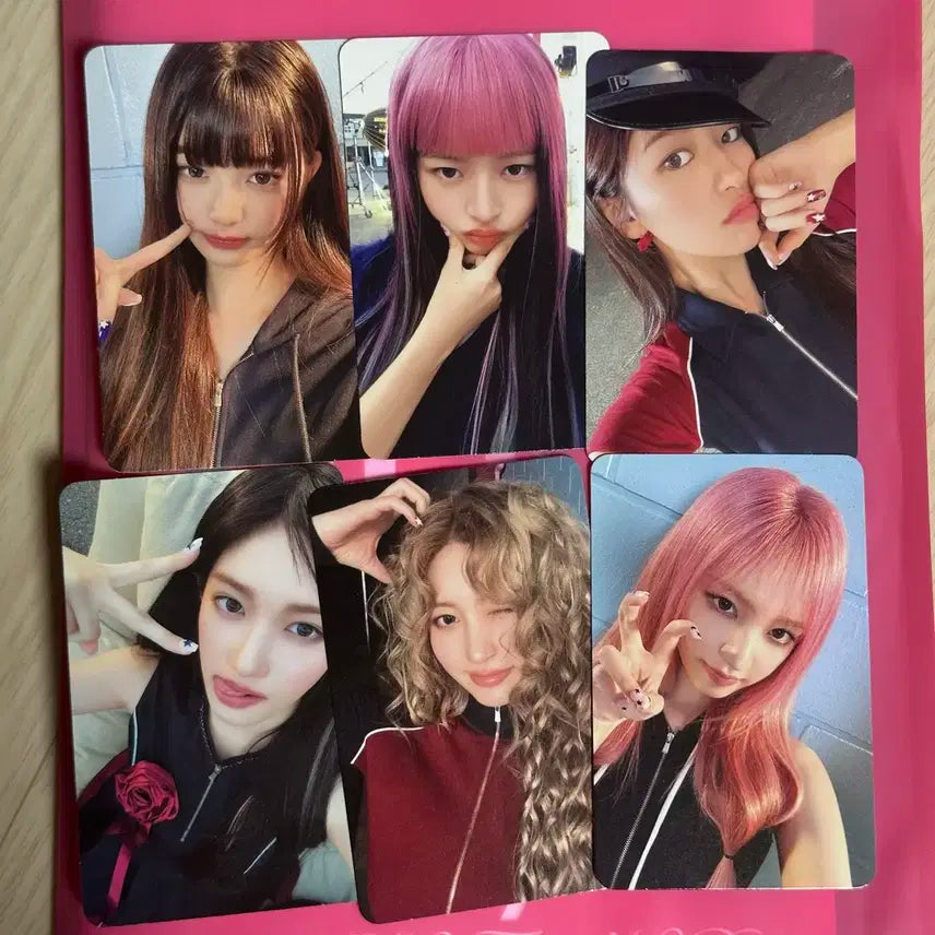 아이브 XOXZ 시크릿 애플뮤직 미공포 세트 포토카드 포카