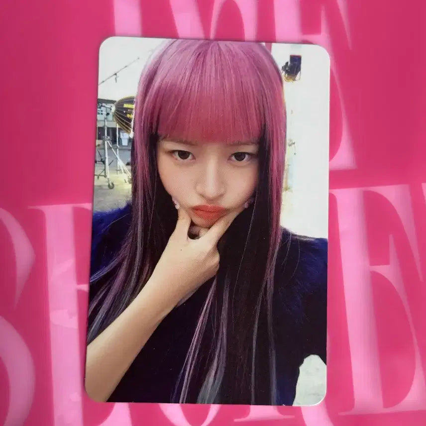 아이브 XOXZ 시크릿 애플뮤직 레이 미공포 포토카드 포카