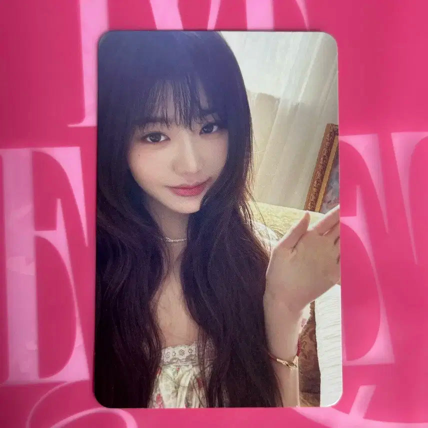 아이브 XOXZ 시크릿 뮤직코리아 장원영 미공포 포토카드 포카