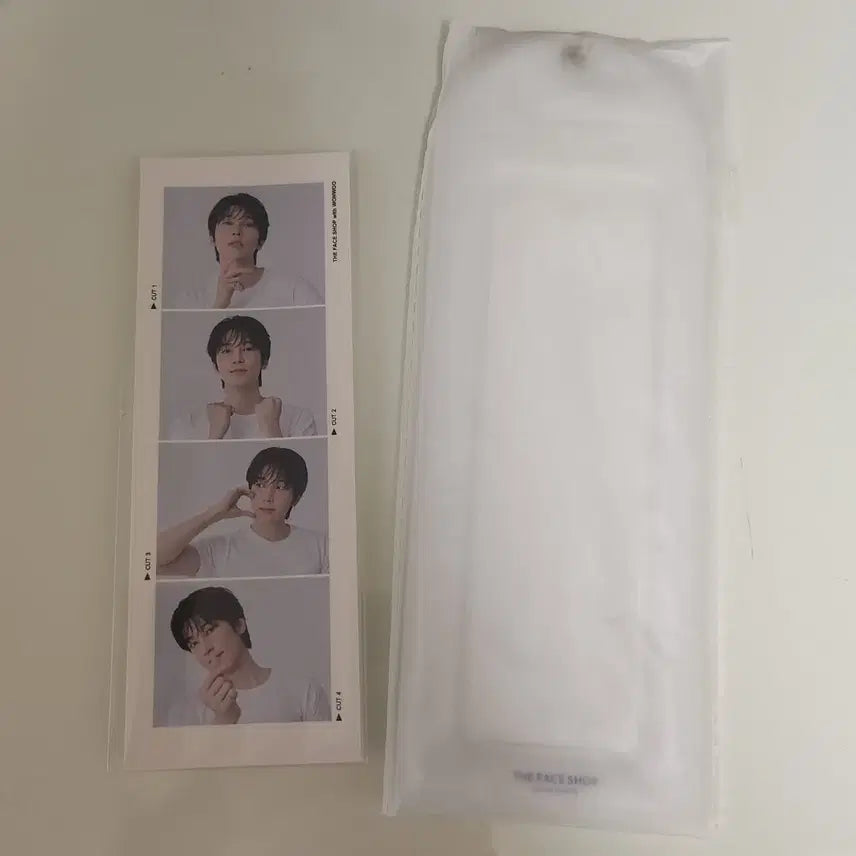 세븐틴 원우 더페이스샵 네컷포토