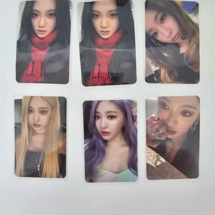 에스파 닝닝 포카 일괄