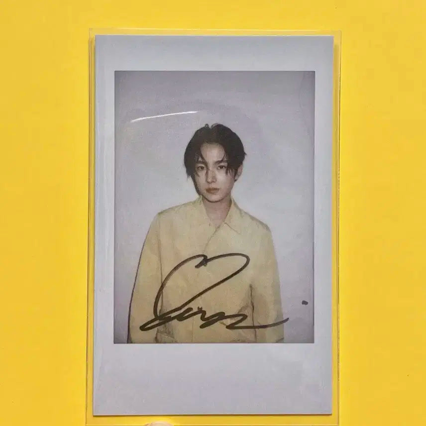 엔시티위시 유우시 아레나옴므 중국잡지 특전 싸인 폴라